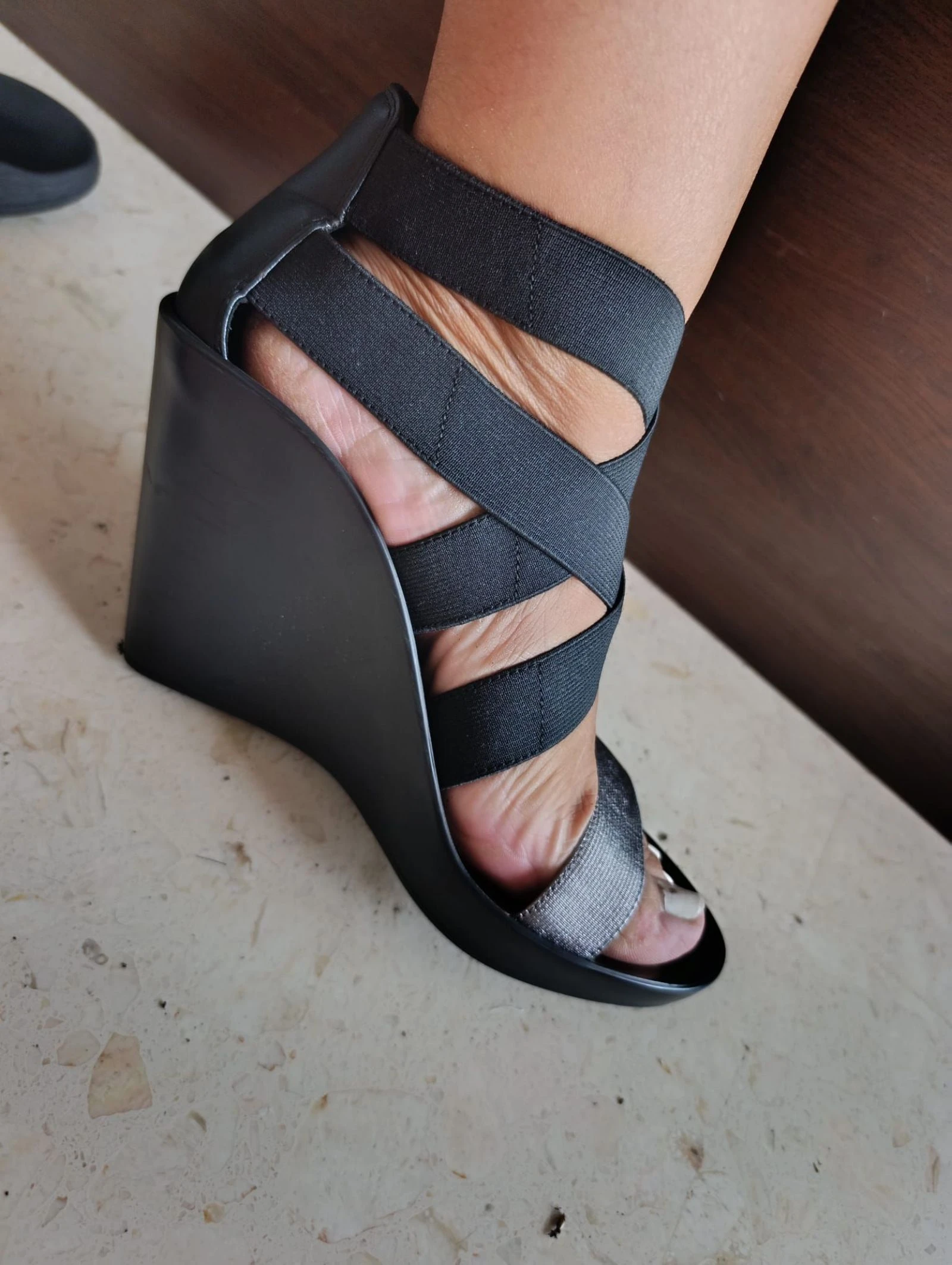 Sandalias Calvin Klein tiras cruzadas nr 38  – photo 7